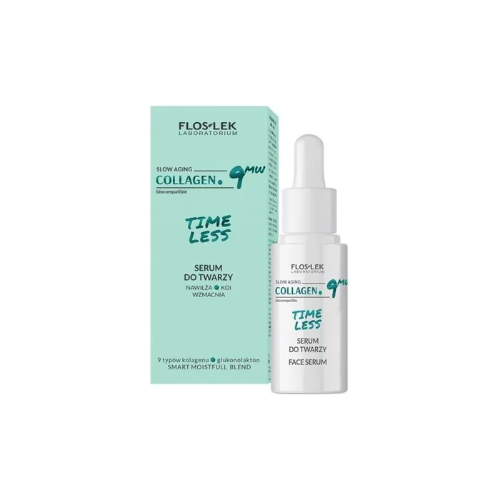 Floslek Collagen 9mw Time Less Face Serum 30ml