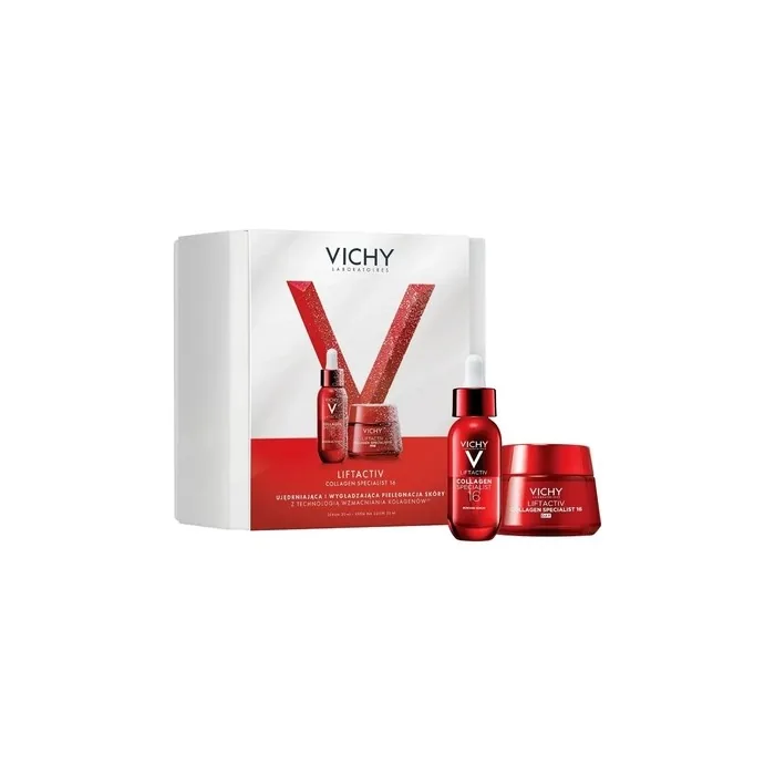 Vichy Liftactiv Collagen Specialist 16 Day Cream 50ml Face Serum 30ml