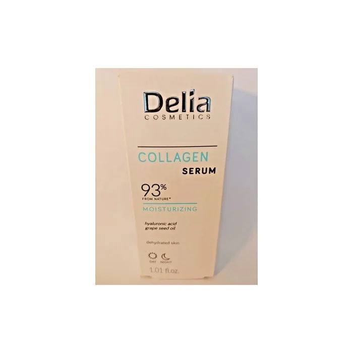 Delia Collagen Facial Serum With Hyaluronic Acid And Grape Seed Oil Daynight