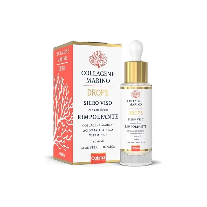 Optima Naturals Marine Collagen Drops Face Serum