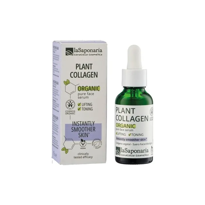 Saponaria Organic Plant Collagen Pure and Concentrated Facial Serum
