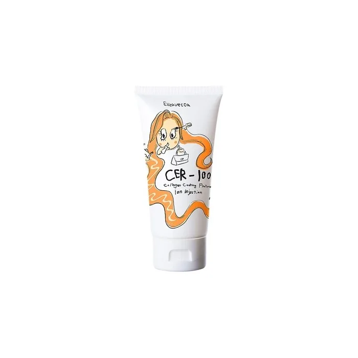 Elizavecca Milky Piggy Collagen Coating Protein Ion Injection 50ml/1.69 fl. oz. Leave-In Hair Treatment