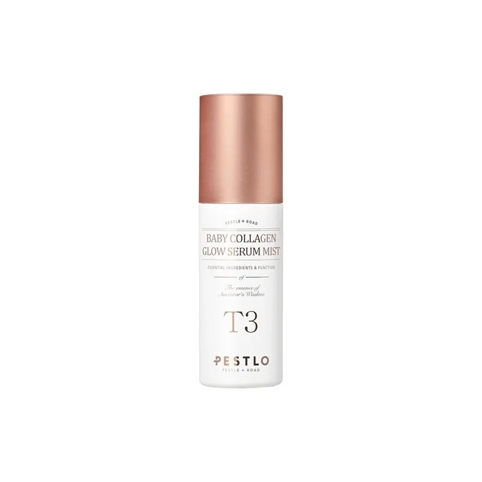 Pestlo T3 Baby Collagen Glow Serum Mist Spray for Korean Glass Skin - Vegan