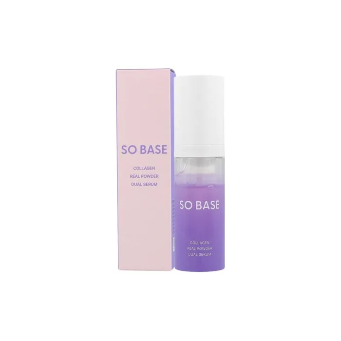 So Base Collagen Real Powder Dual Serum 30.6 G - Intensively Firming Dual Serum With Collagen