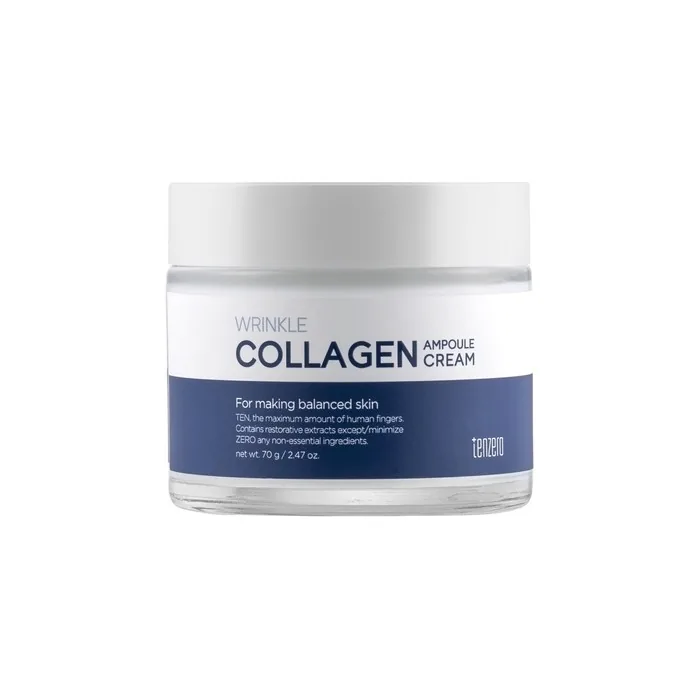 Tenzero Antiwrinkle Cream Face Ampoule Collagen 70 G