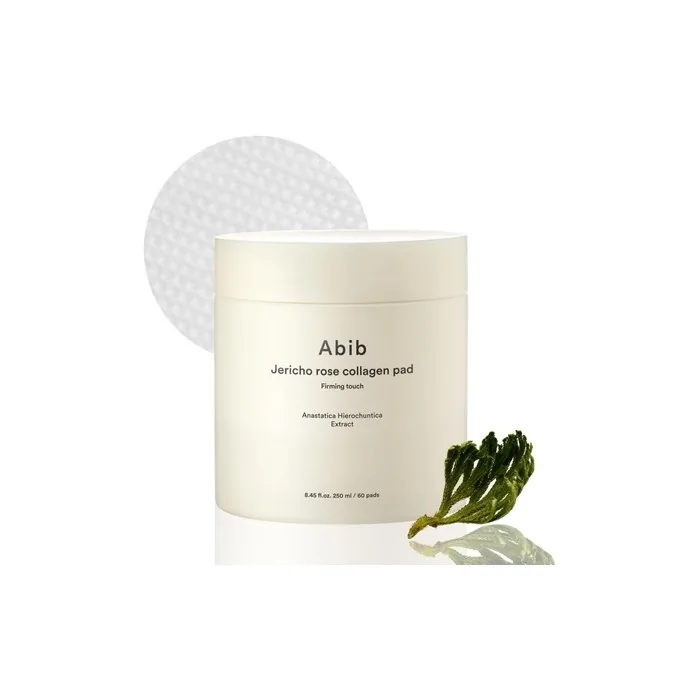 Abib Jericho Rose Collagen Pad Firming Touch 60 Pads - Toner Pads with Collagen