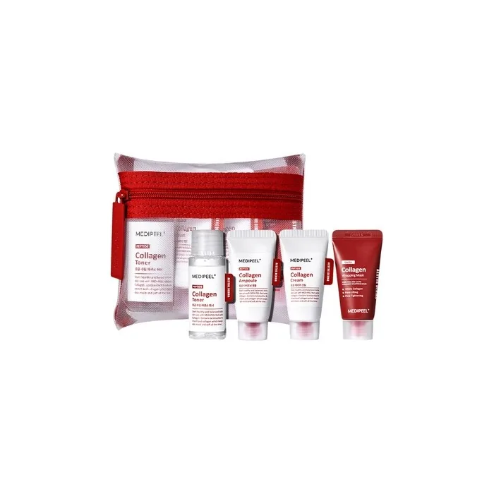 Medi-Peel Red Lacto Collagen Skin Care Trial Kit 30ml + 15ml X 3