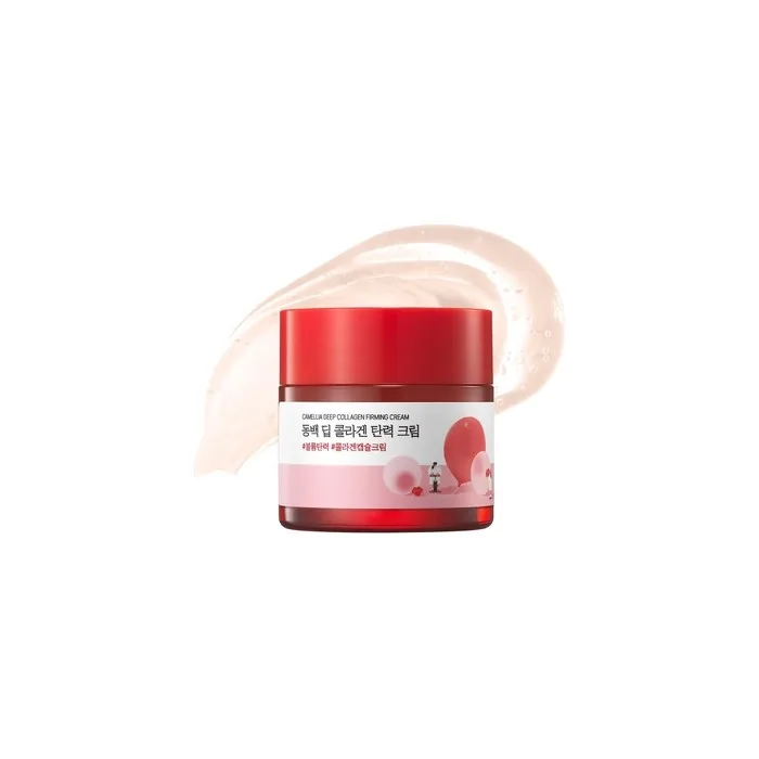 Round Lab Camellia Deep Collagen Firming Cream 169 Fl Oz