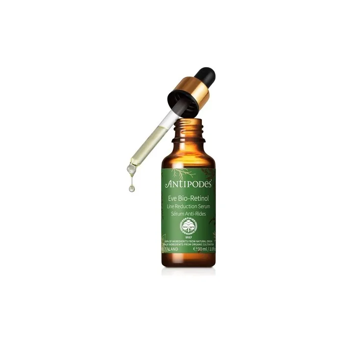Antipodes Eve Bio-Retinol Line Reduction Serum Vitamin A Collagen Serum with Cacay Oil and Bakuchiol 30ml