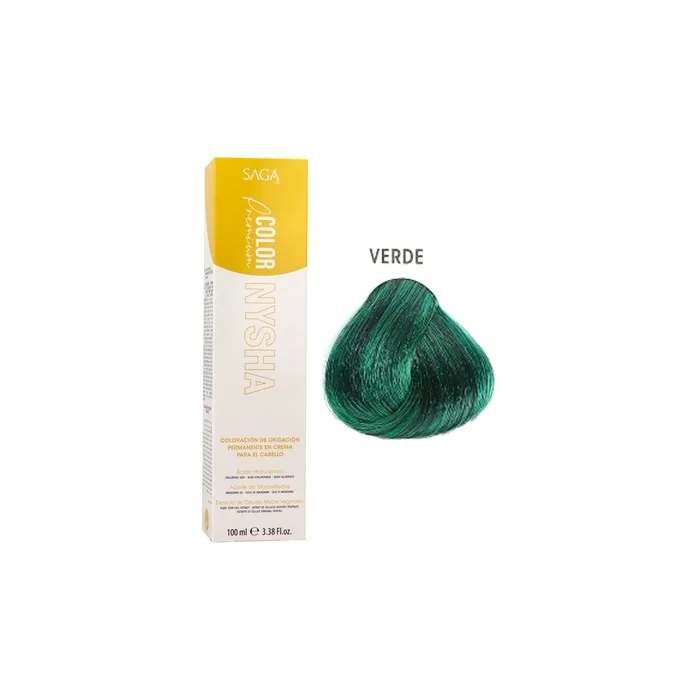 Saga Nysha Color Premium Green Corrector 100ml