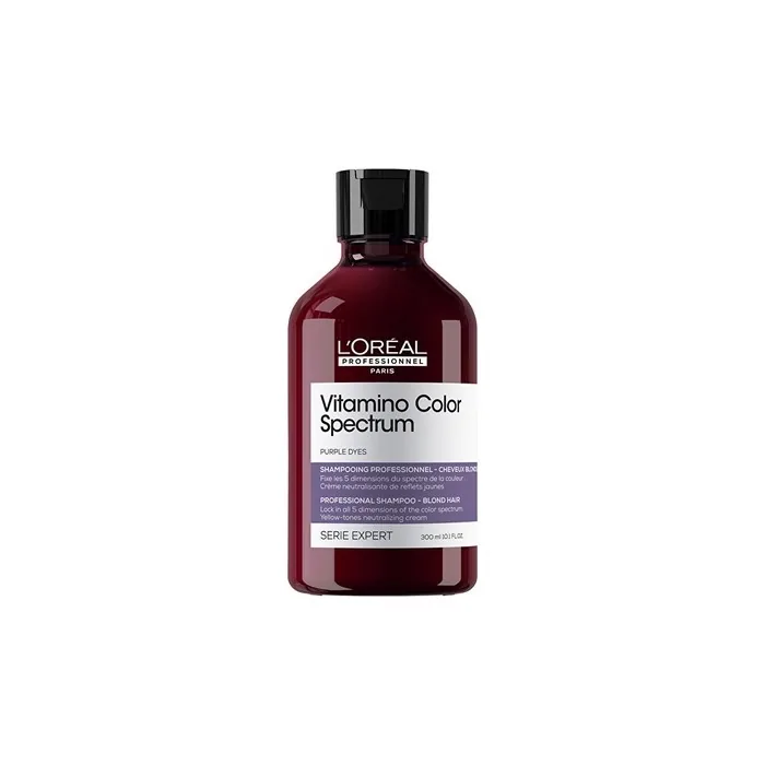 L'Oreal Professionnel Neutralizing Shampoo For Blonde Hair Vitamino Color Spectrum Purple Dyes