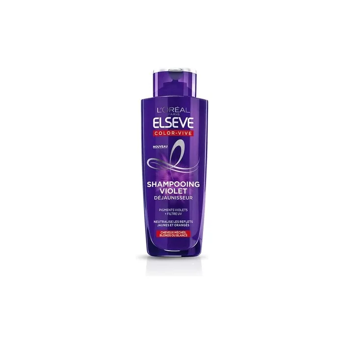 L'Oréal Paris Elseve Color-Vive Purple Shampoo for Blonde Bleached Highlighted or White Hair 200ml