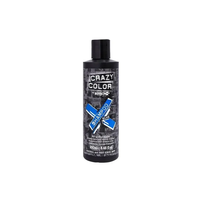 Crazy Color Shampoo for Colored Hair 250ml Blue
