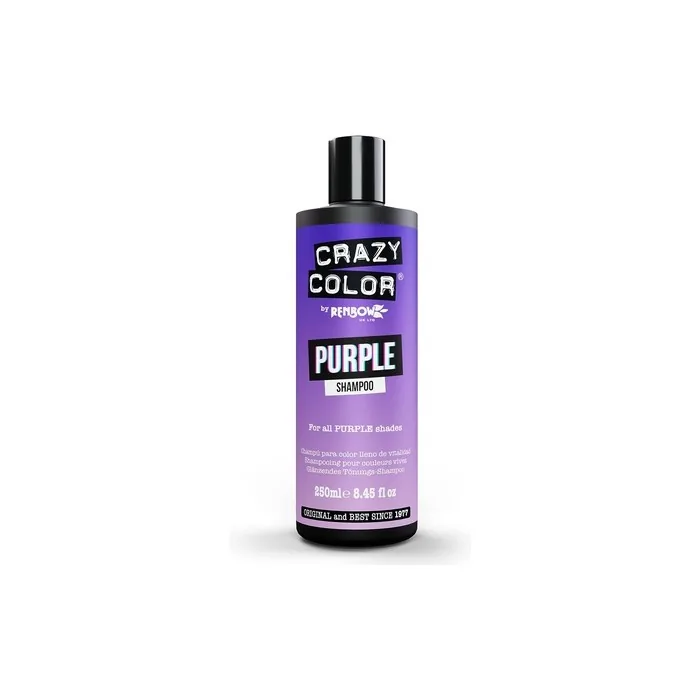 Crazy Color Shampoo for Colored Hair 250ml Purple