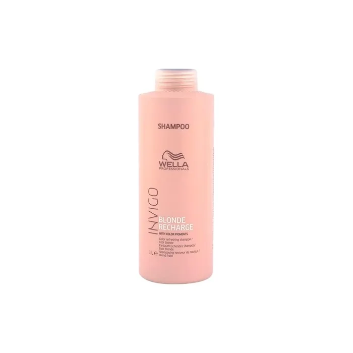 WELLA Professionals Invigo Blonde Recharge Colour Refreshing Shampoo Cool Blonde 1000ml