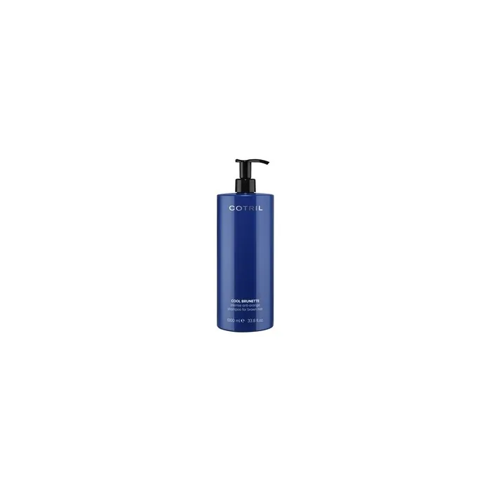 Cotril Cool Brunette Intensive Shampoo For Brown Hair Against Orange Tones