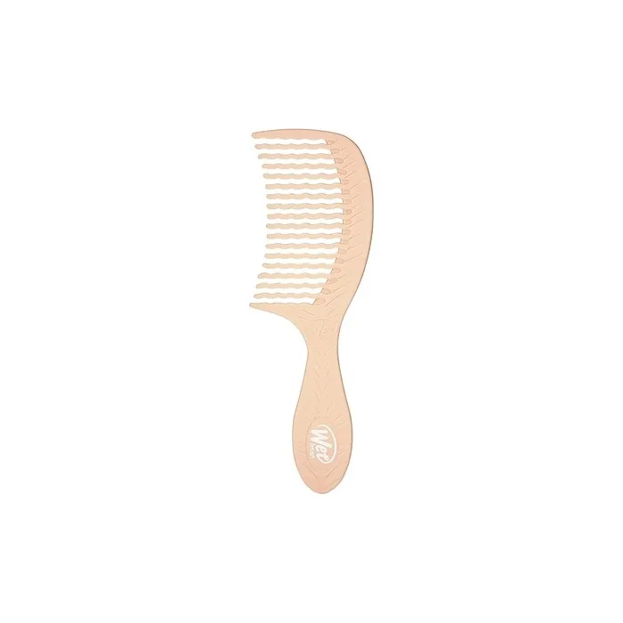 WetBrush Go Green Treatment Comb Wide Tooth Wave Tooth Design with Plant Based Coconut Oil