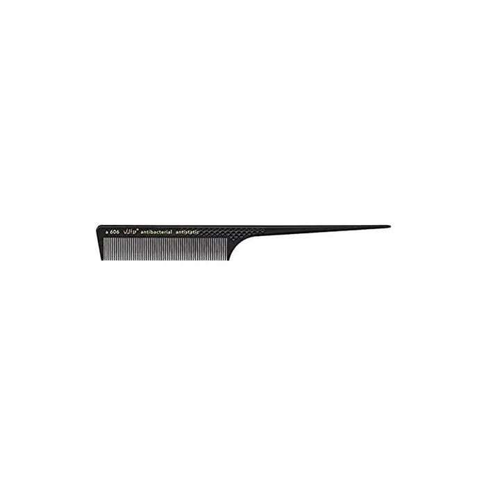 Hercules Sägemann NYH Triumph Master Wolf37 A606 Anti-Bacterial Hair Comb 8.5-Inch Length Black