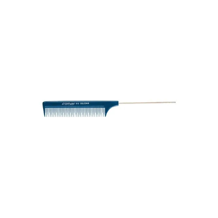Comair Blue Profi-Line 512 Needle Handle Comb with Teasing Teeth