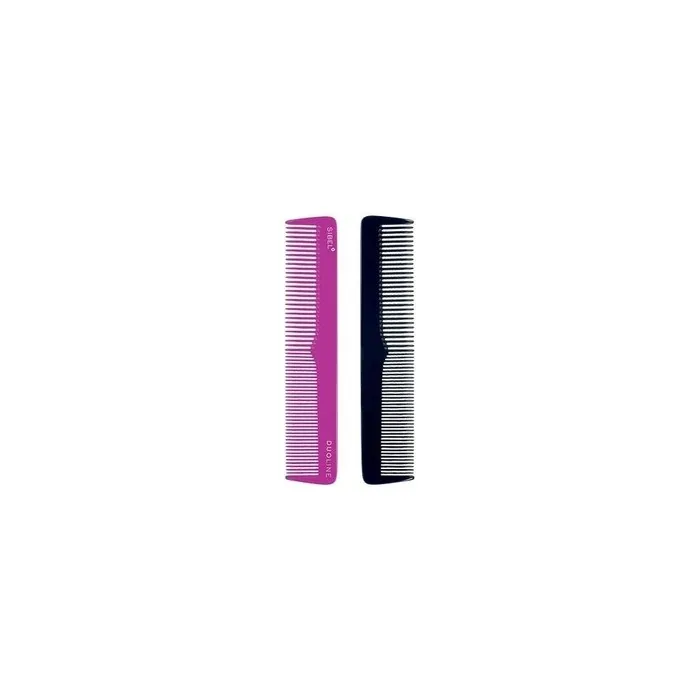 Sibel Duoline Acetate Comb Pink 19 Cm