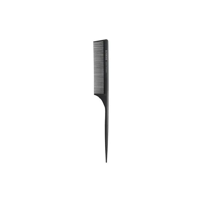 T4B LUSSONI Lift Tail Carbon Anti-Static and Break-Resistant Comb with Fine Teeth 204
