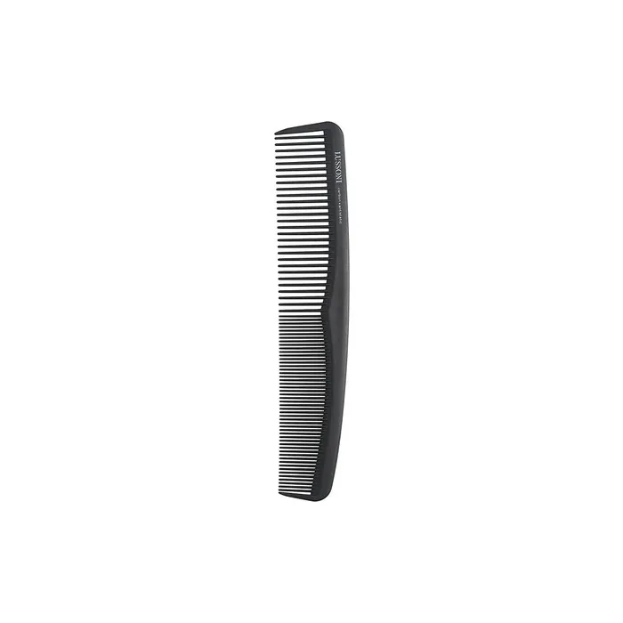 T4B Lussoni Cutting Comb Shatterproof Carbon Hair Cutting Comb for All Hair Types with Antistatic and Negative Ions Coarse and Fine Teeth