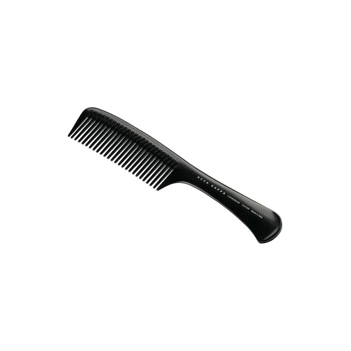 Acca Kappa Carbon Comb Ca7230 Antistatic Carbon Comb Black 225cm