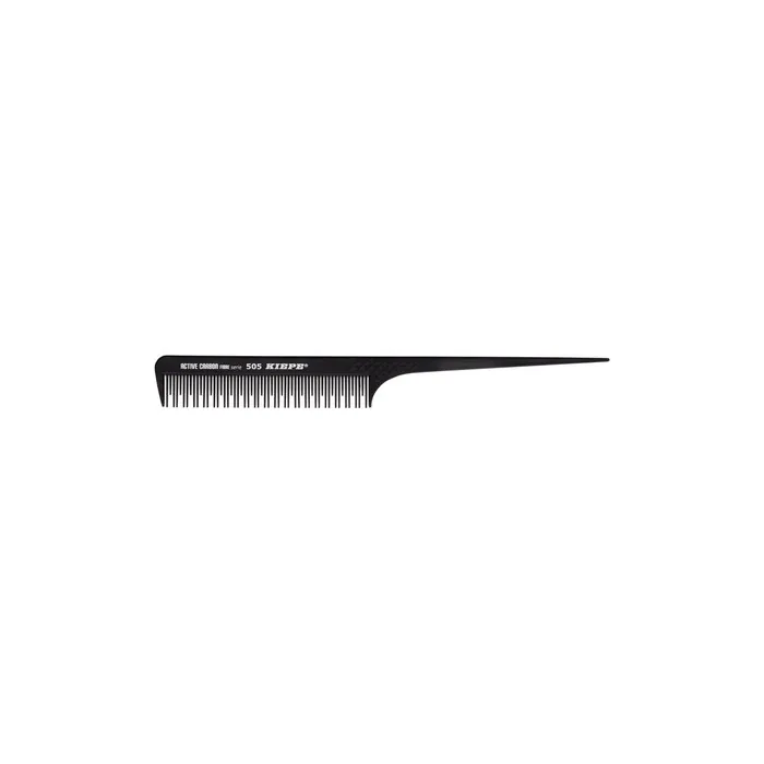 Professional Hair Comb Active Carbon Fiber Series 505 217x27mm - Kiepe Italia