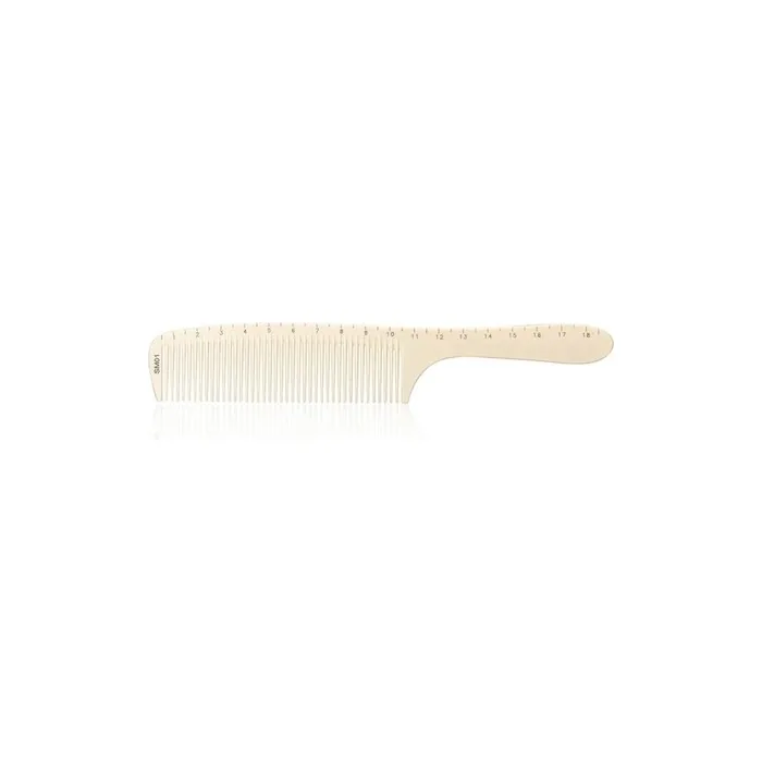 Xanitalia Pro Handle Cutting Comb with Centimeter 19.5cm