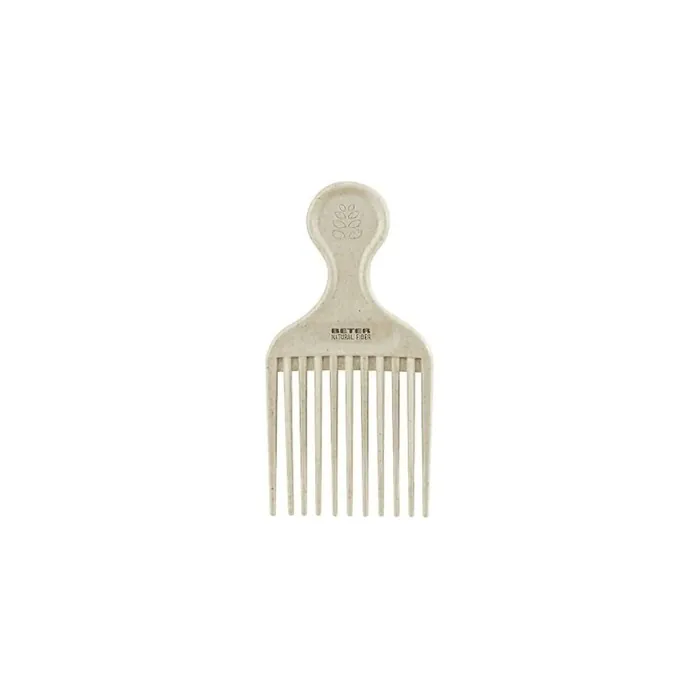 Beter Wide Tooth Comb Natural Fiber Beige