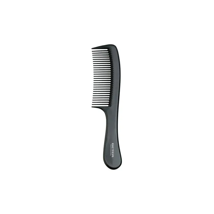 Eurostil Black Escarpidor Comb 22cm 1 Unit