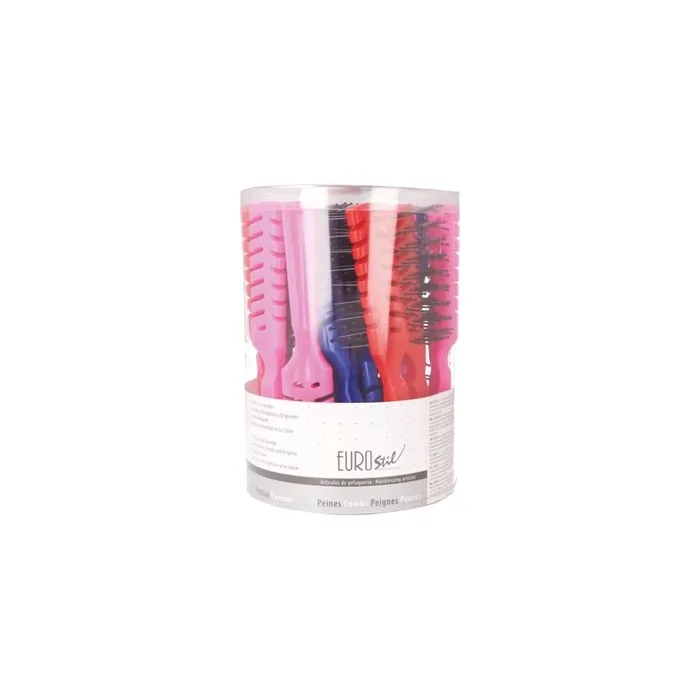 Eurostil Eurostil Colors Skeleton Comb Jar 20 Units