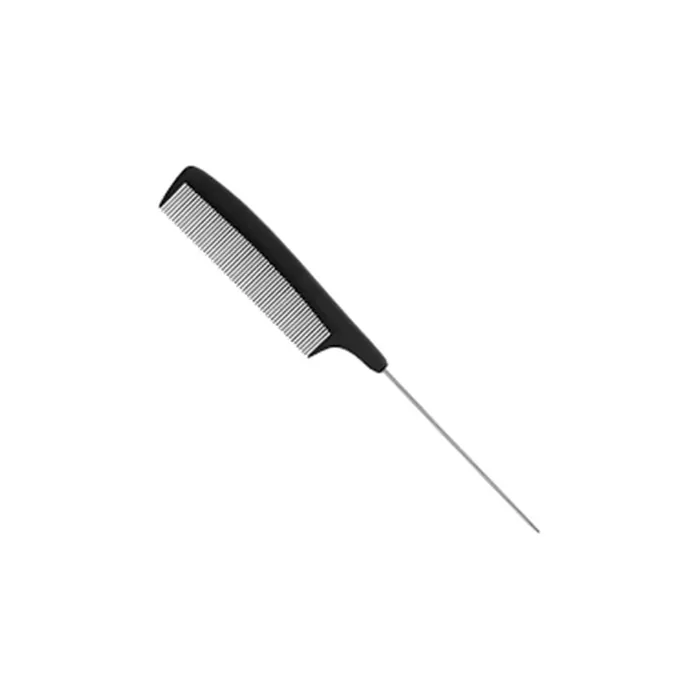 Eurostil Carbon Professional Metal Tooth Comb 1 Unit