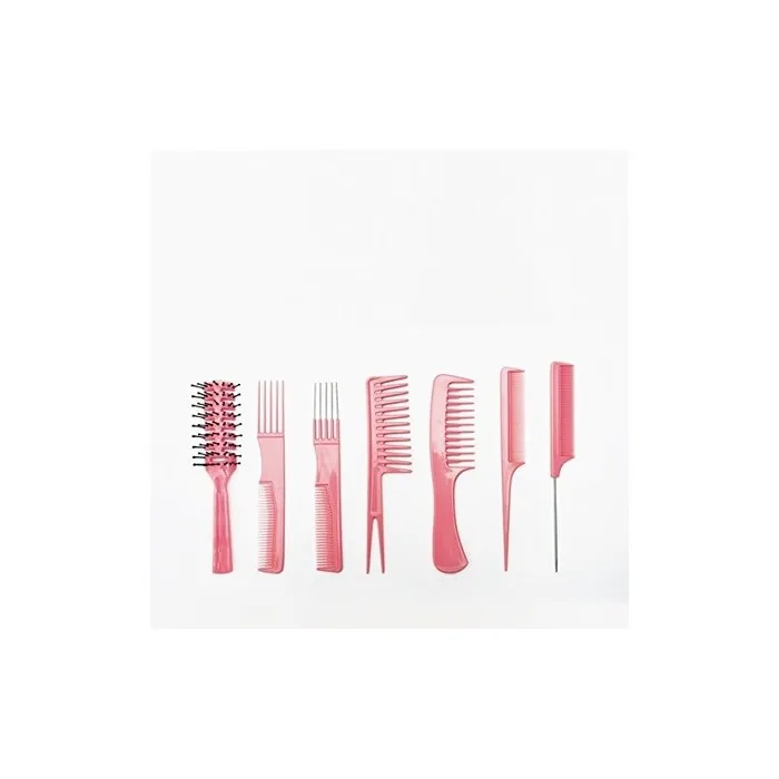BIFULL GEA Pink Set of Combs - Standard Black