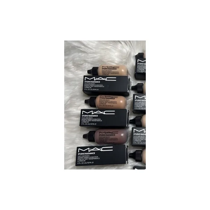 Authentic MAC Studio Radiance Face and Body Transparent Foundation 1.7 fl oz