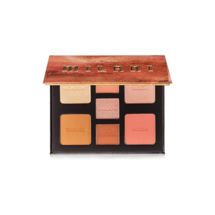 Milani All Inclusive Eye Cheek and Face Palette Light to Medium