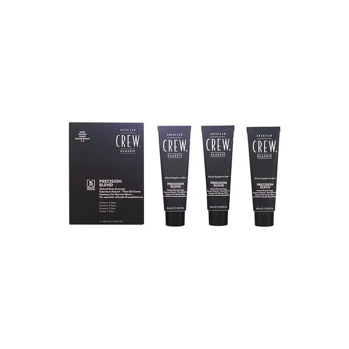 American Crew Precision Blend Natural Grey Coverage Dark With Activator