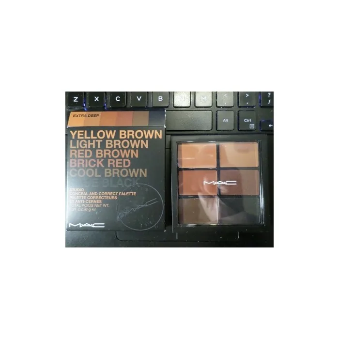 Pt1 Mac Studio Conceal and Correct Palette Extra Deep 0.21oz