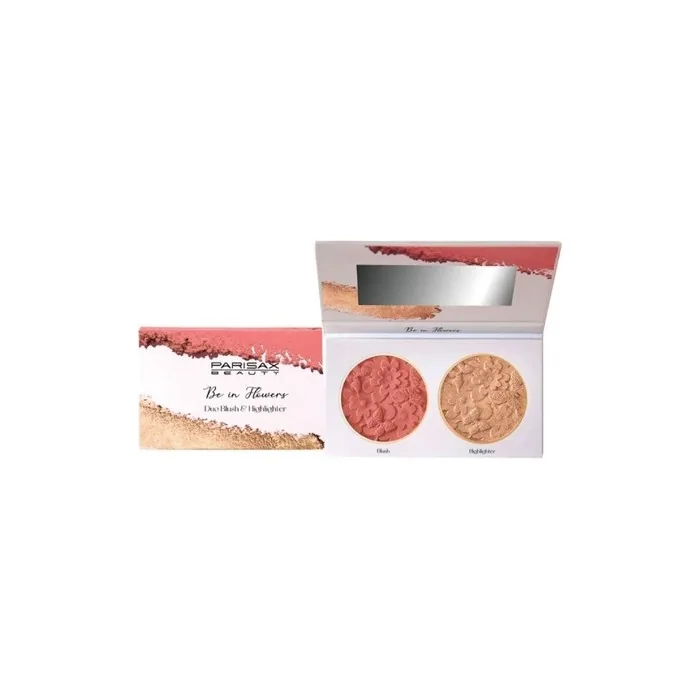 Parisax Duo Blush And Highlighter Palette