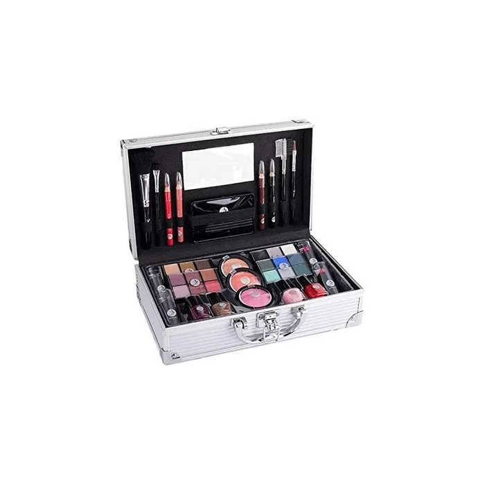2K Fabulous Beauty Train Case Complete Makeup Palette