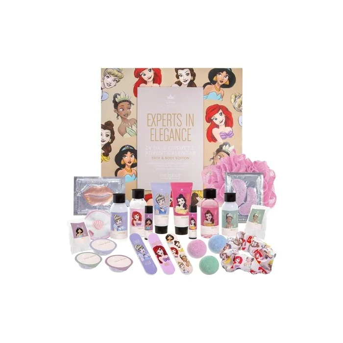 Mad Beauty Disney Princess 24 Day Cosmetic Advent Calendar Beige