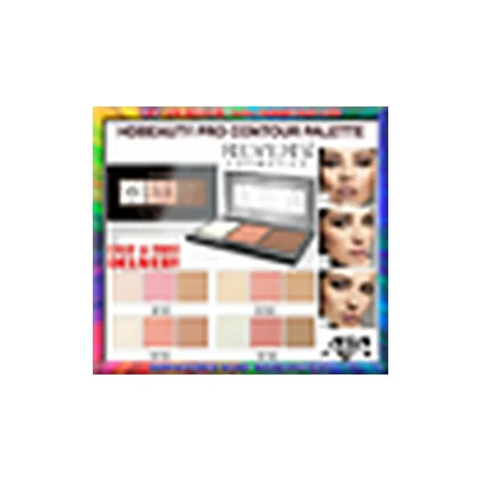 HD Beauty Pro Palette Strobe Contour Highlighter Bronzer Blusher Powder Set