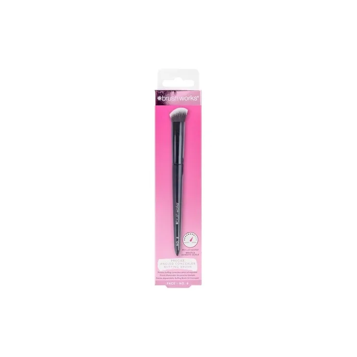 Brushworks No 8 Precise Angled Concealer Buffing Brush