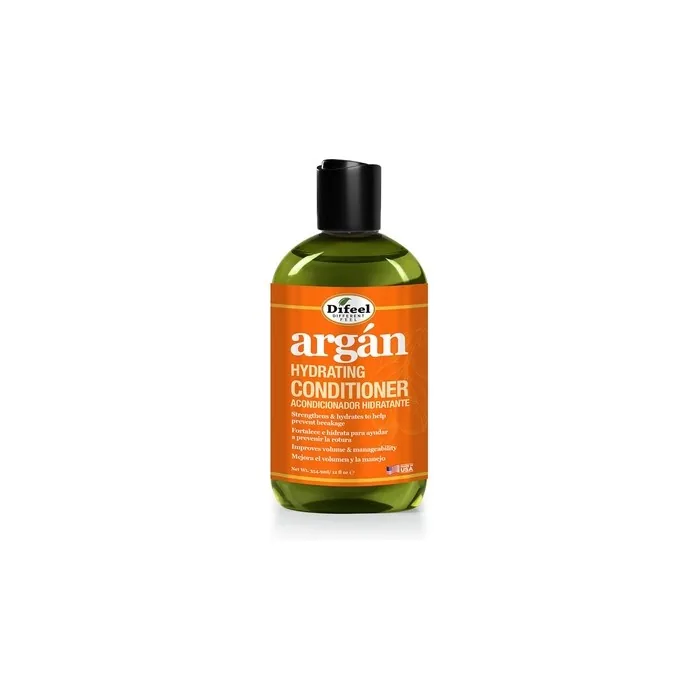 Difeel Argan Hydrating Conditioner 12 Oz Natural Argan Oil Conditioner
