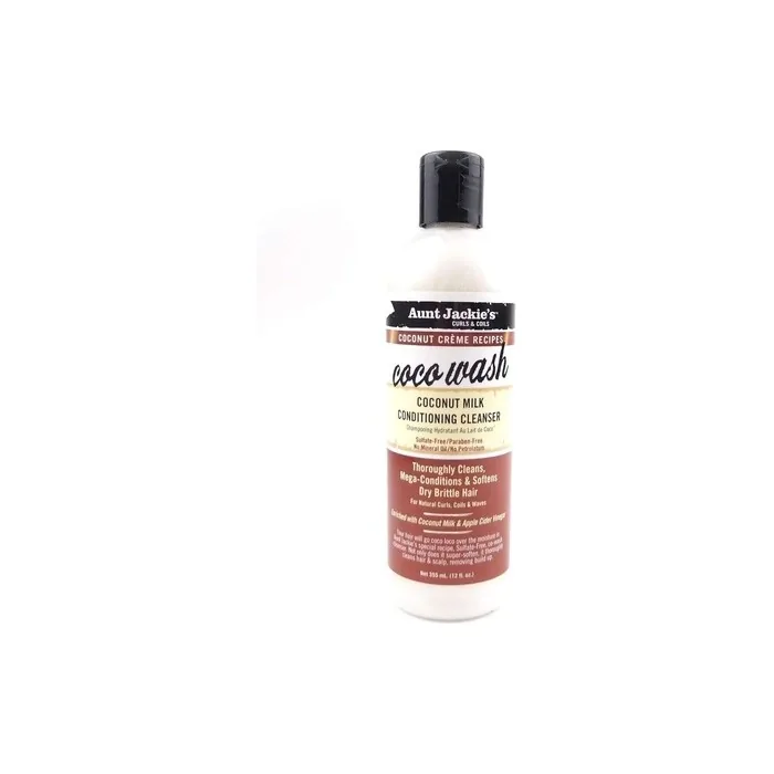 Aunt Jackie's Coco Wash Coconut Milk Conditioning Cleanser 355ml