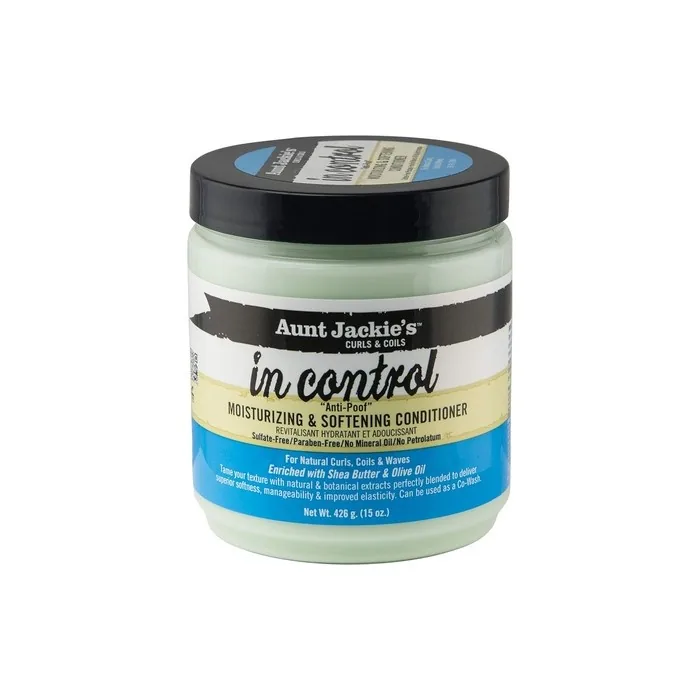 Aunt Jackie's In Control Anti-Poof Moisturizing and Softening Conditioner 15oz
