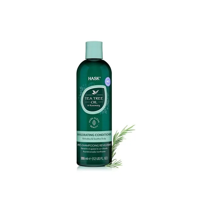 HASK Tea Tree Oil & Rosemary Conditioner Soothing Scalp Care 355ml