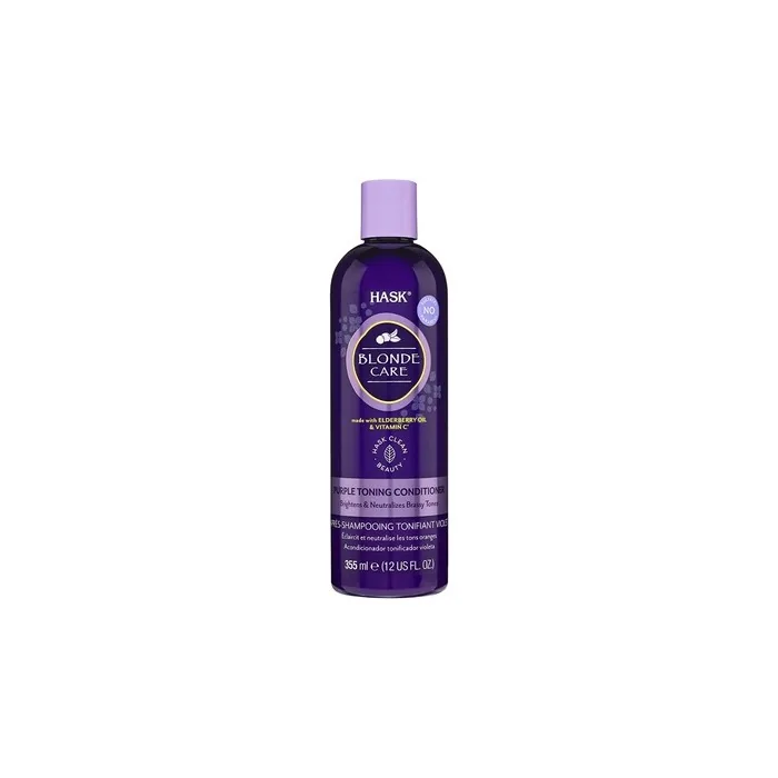 HASK Blonde Care Violet Toning Conditioner 355ml
