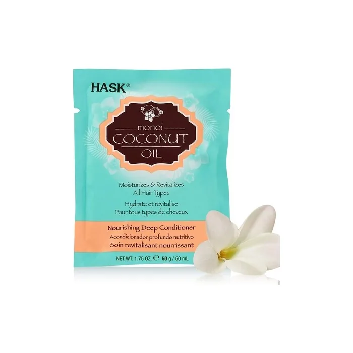 HASK Monoi Coconut Oil Deep Conditioner Sachet 50ml