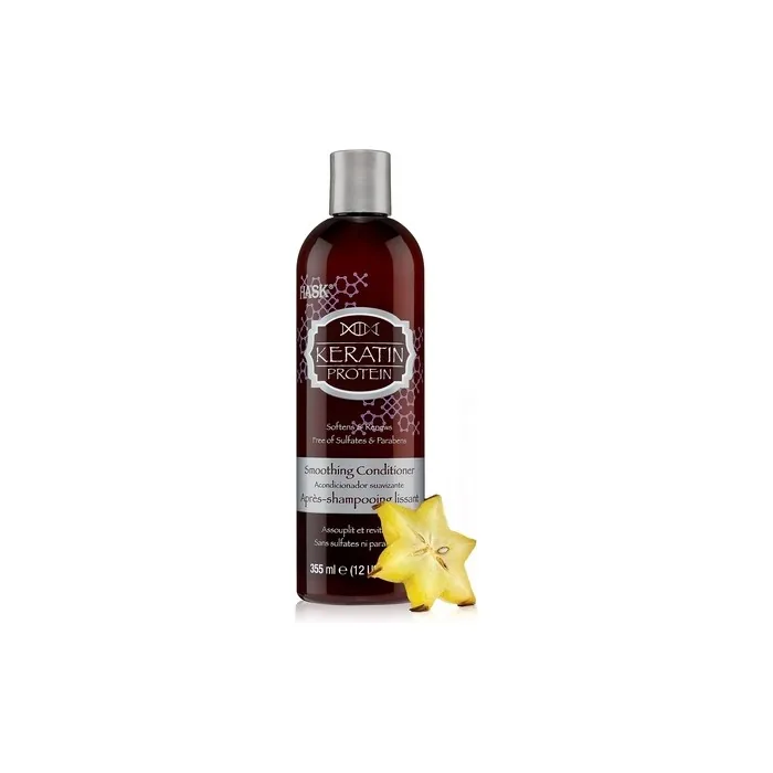 Hask Keratin Protein Smoothing Conditioner 12oz - Pack of 6